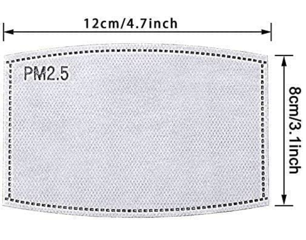 Mask Filter PM2.5 Activated Carbon 5 Layer Non Woven Non Surgical - Image 4
