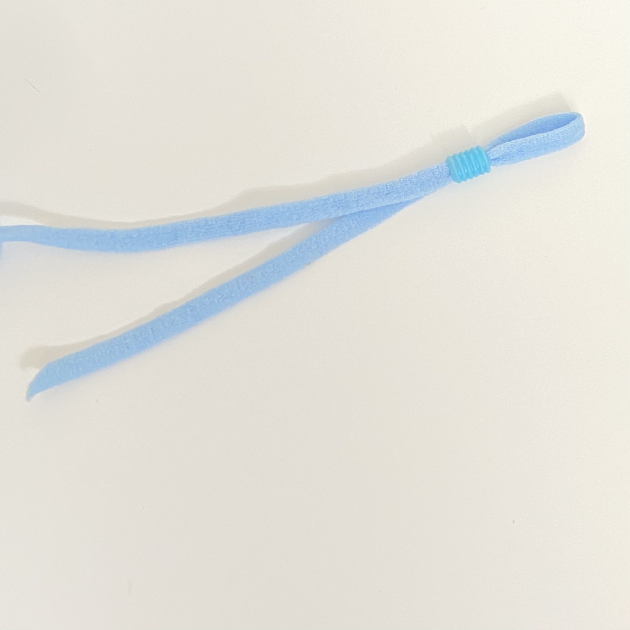 Baby Blue Flat Elastic