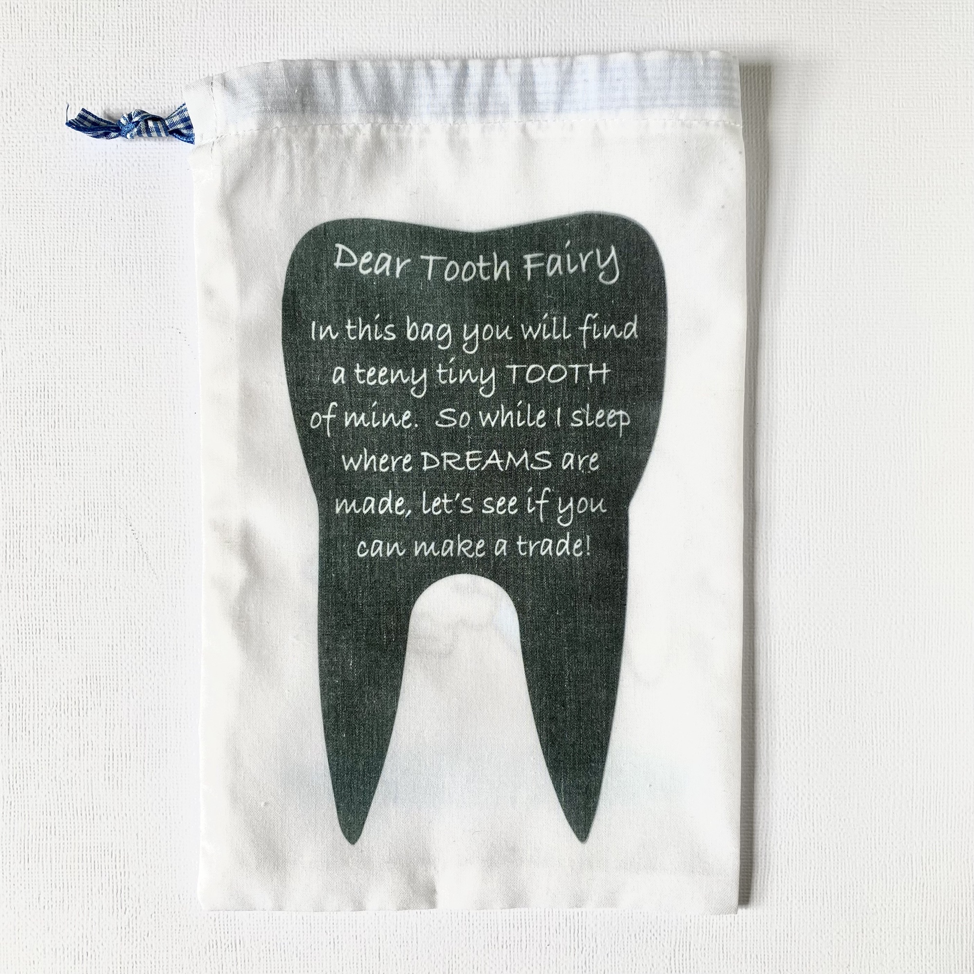 Tooth fairy bag