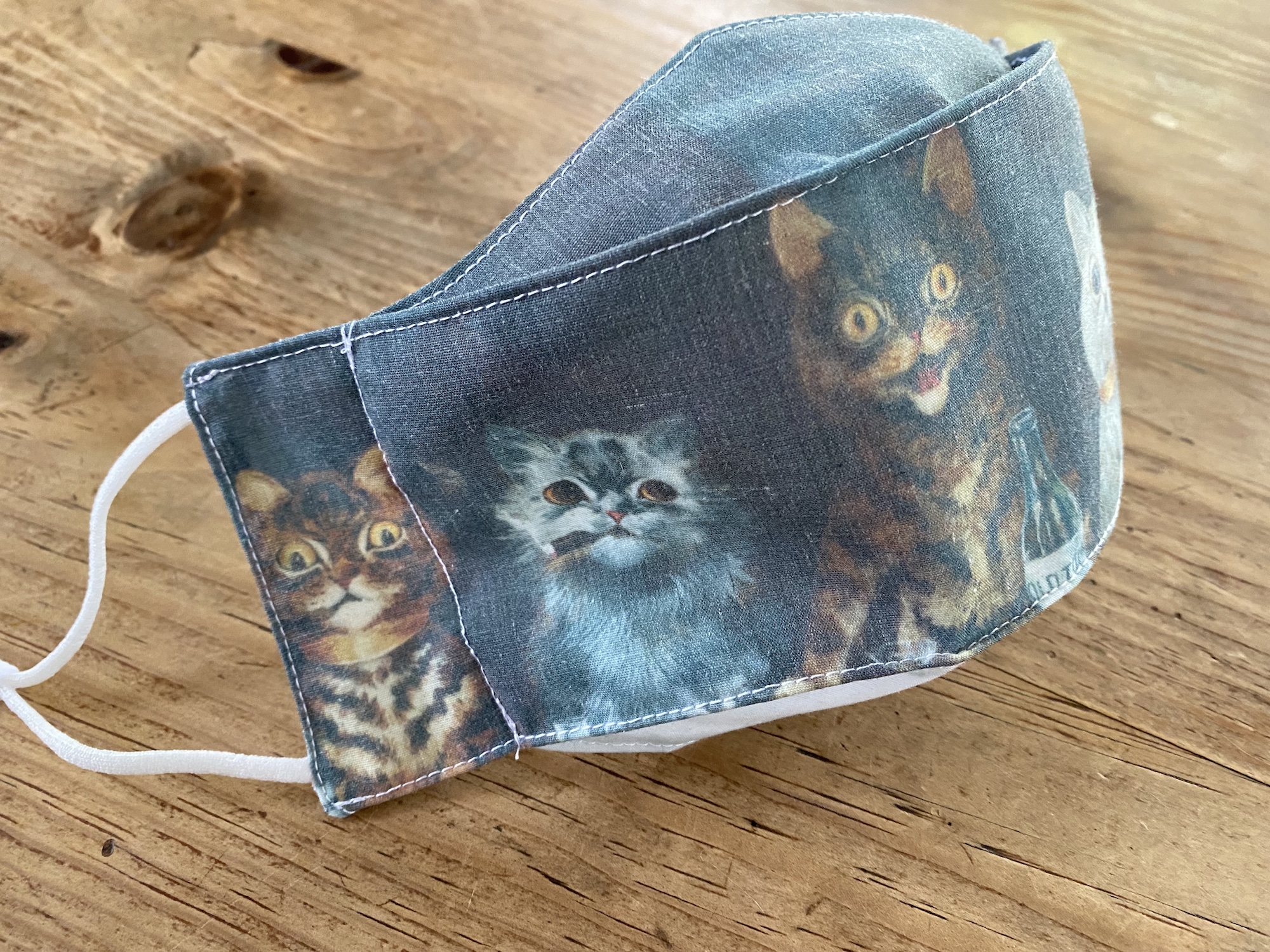 Face Mask 3 Layers with Filter - Louis Wain Cat Bachelor Party