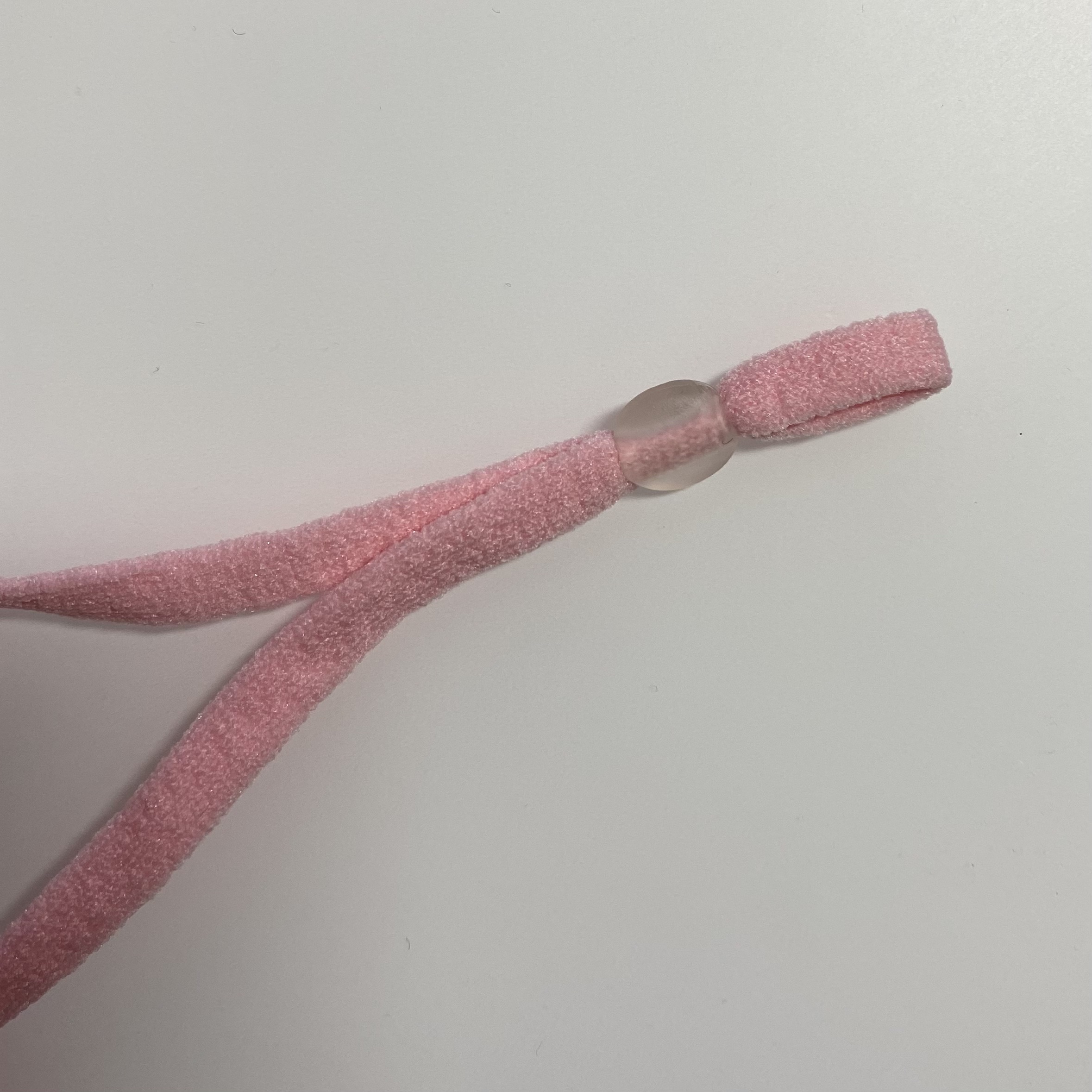 pink flat mask elastic