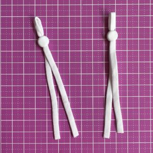 WhiteMaskElasticWithStopper