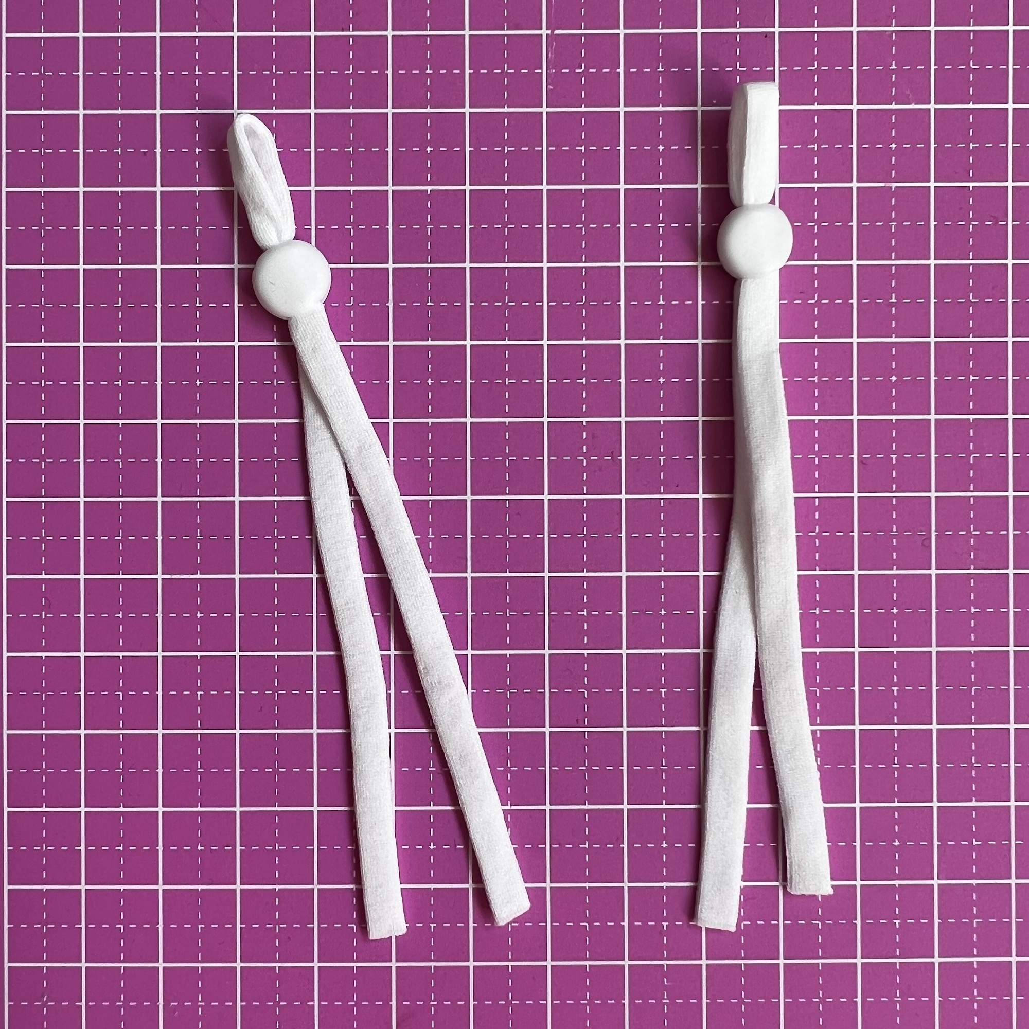 WhiteMaskElasticWithStopper