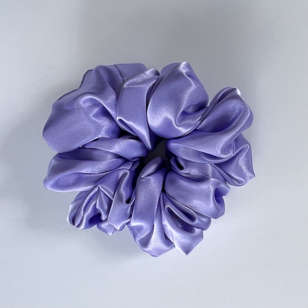 Xl Jumbo Oversized Scrunchies DigitalLavendarSatin