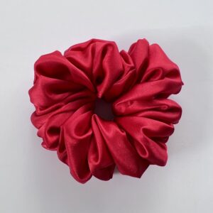 XLScruchiesSatinLusiousRed