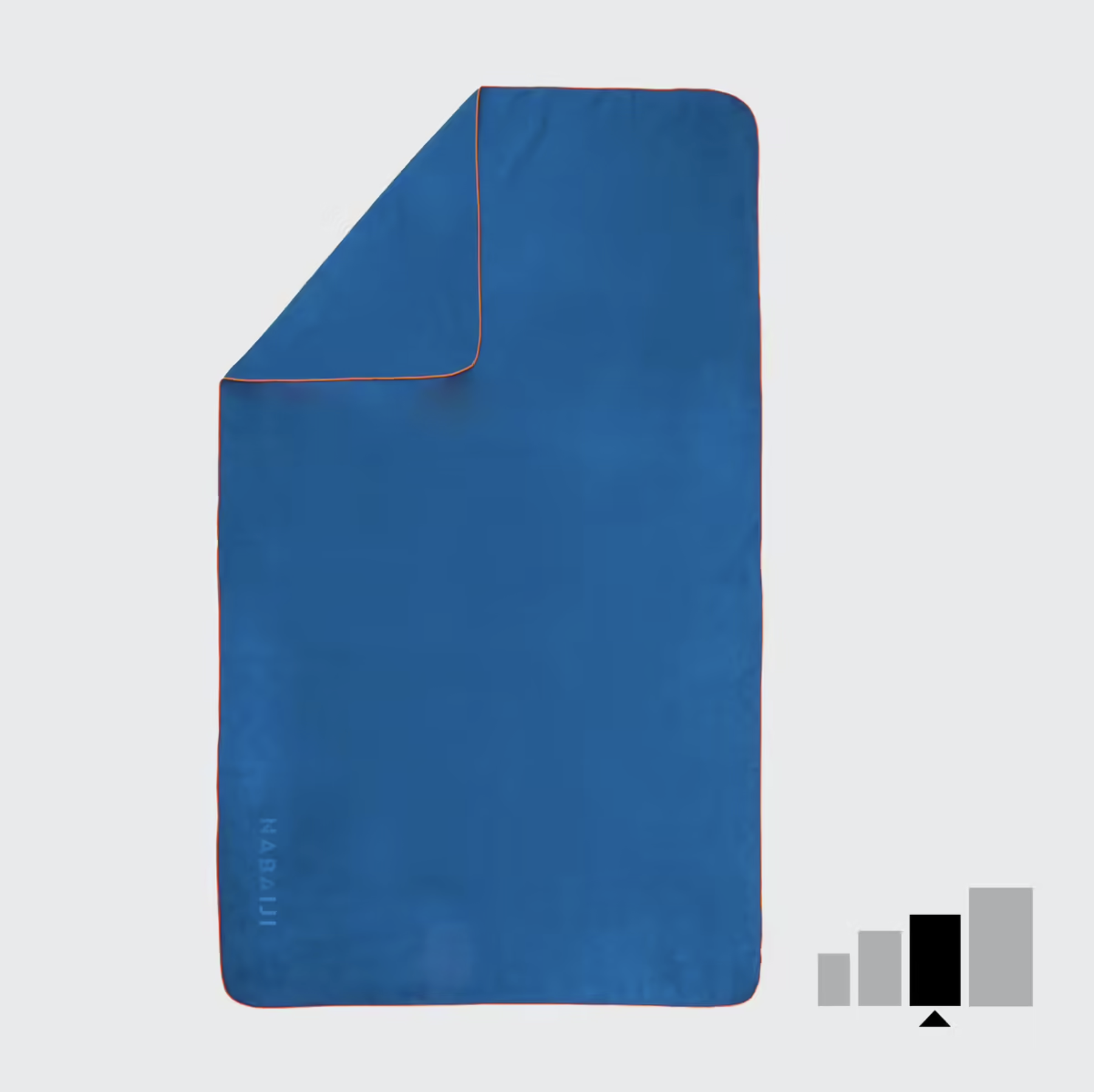 Microfibre pool towel Blue